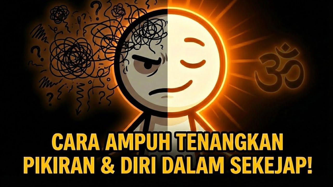 Cara Menenangkan Pikiran Saat Otak Tidak Mau Diam