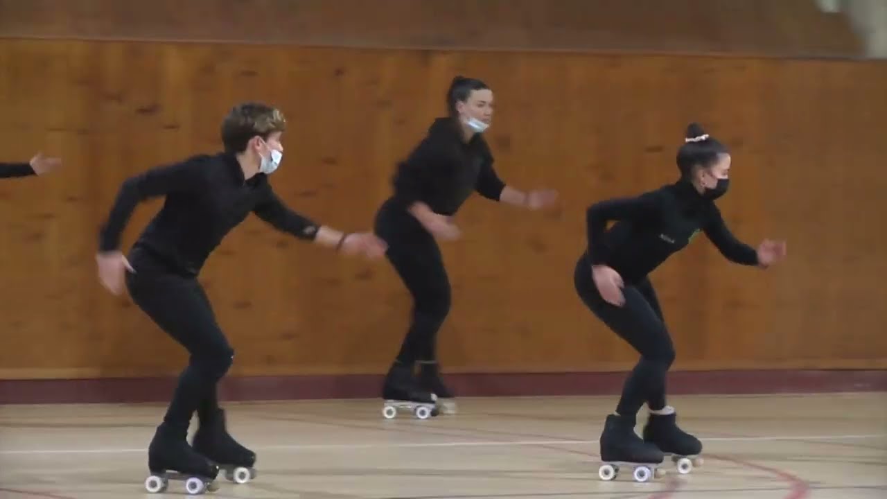 Patinatge - grup Xou  Santa Eulàlia preparació Campionat Barcelona