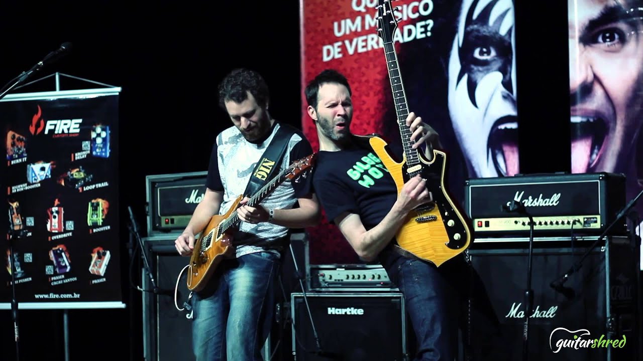 Paul Gilbert e Bruno Albuquerque (Jam)