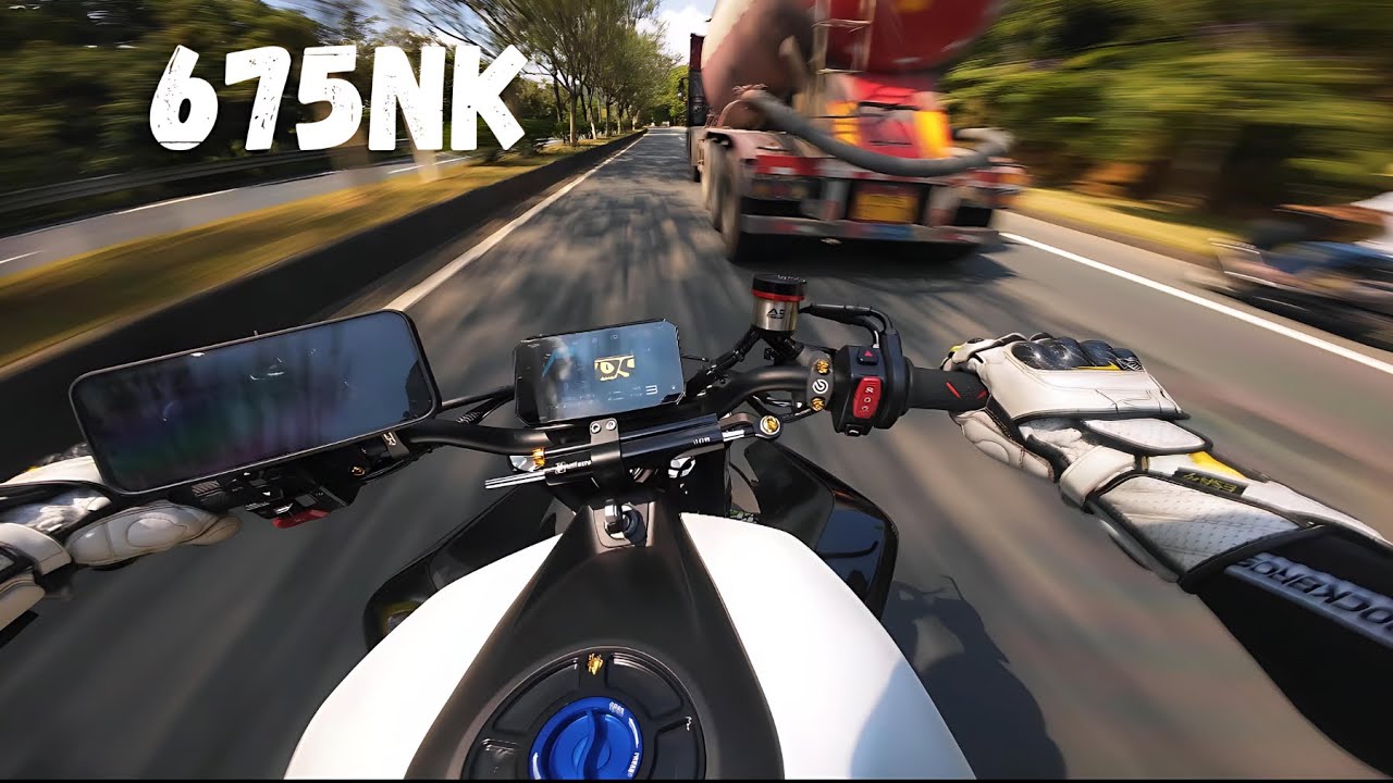 CFMOTO 675NK Top Speed POV Ride | Insane Exhaust Sound & Power Test ✅