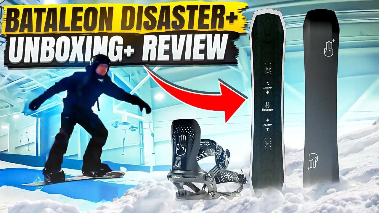 Bataleon Disaster+ 2023 Snowboard Review + Chaos Asymwrap Bindings