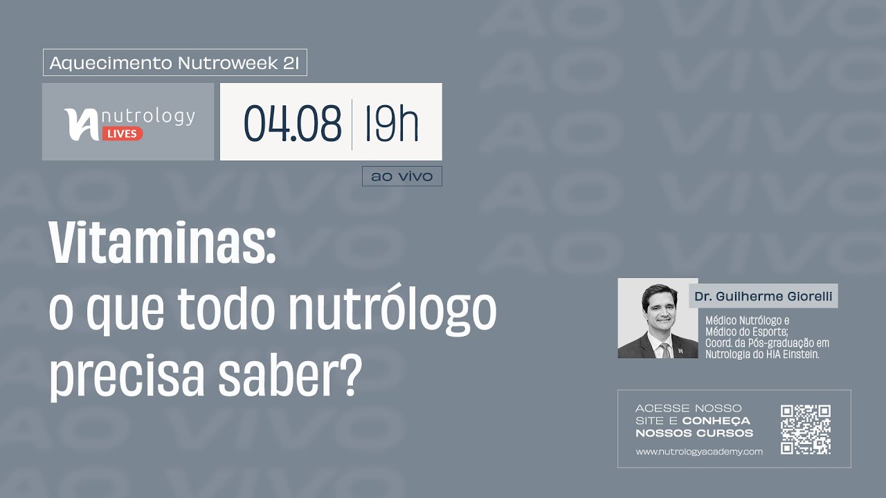 Vitaminas: o que todo nutrólogo precisa saber?