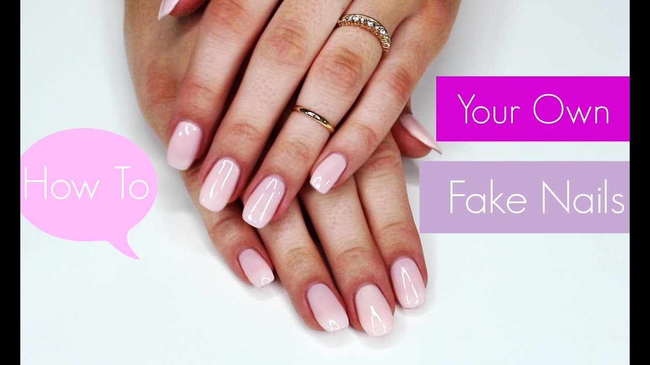 How To Do Your Own Fake Nails | Cosmobyhaley