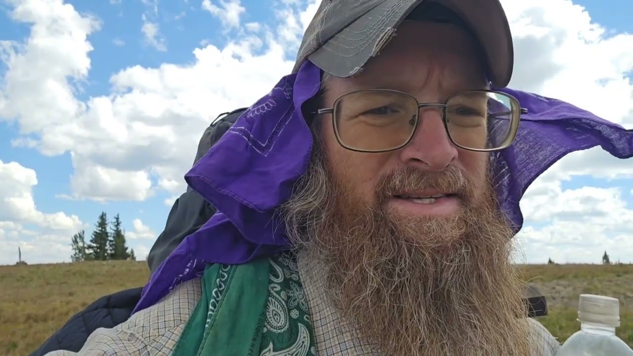 CONTINENTAL DIVIDE TRAIL#48 LEAVING YELLOWSTONE #continentaldividetrail #hikingtrail 