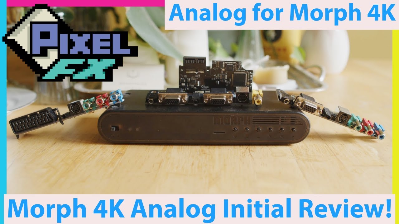 Morph 4K Analog Boards are Here! Initial Review for Analog Retro Game Scaling!