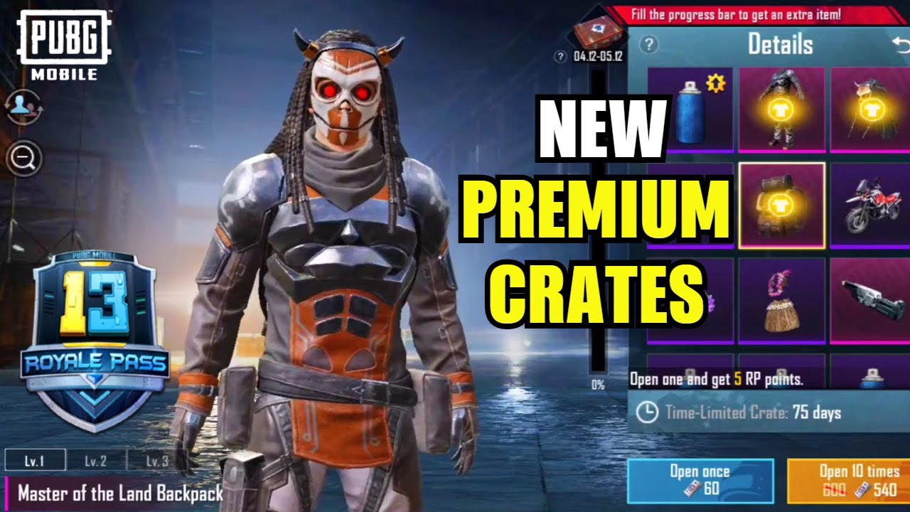 *NEW* PUBG MOBILE SEASON 13 UPCOMING NEXT PREMIUM CRATES LEAKS! SEASON 13 CRATES -0.18.0 PUBG MOBILE