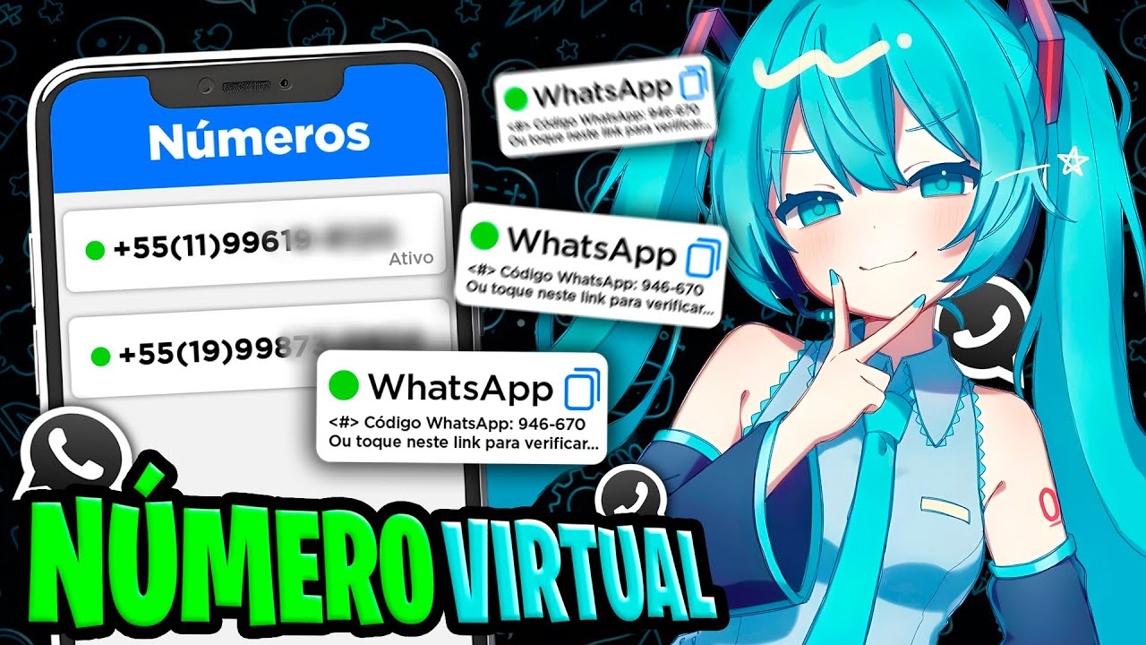 ✅ COMO CRIAR N&Uacute;MERO VIRTUAL PASSO A PASSO P/ WHATSAPP SEM CHIP (N&Uacute;MERO FAKE ATUALIZADO) M&Eacute;TODO 2026