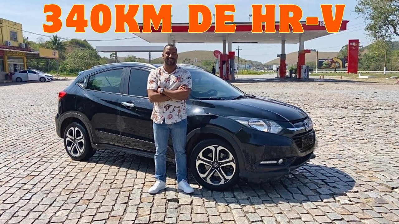 VIAJEI 340KM CARRO VLOG | HONDA HR-V 2016/2017 EXL COMO ELE SE SAIU NA ESTRADA ? | PRIMEIRA VIAGEM ✅