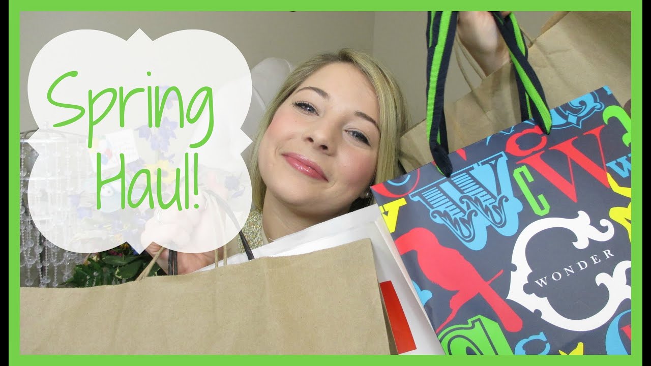 Spring Haul! | Rebecca Minkoff, J.Crew, C. Wonder, Tory Burch & More
