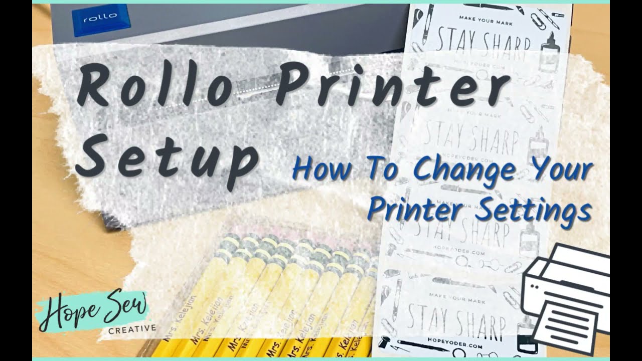 Rollo Printer - Setting up your printer and choosing the right print size