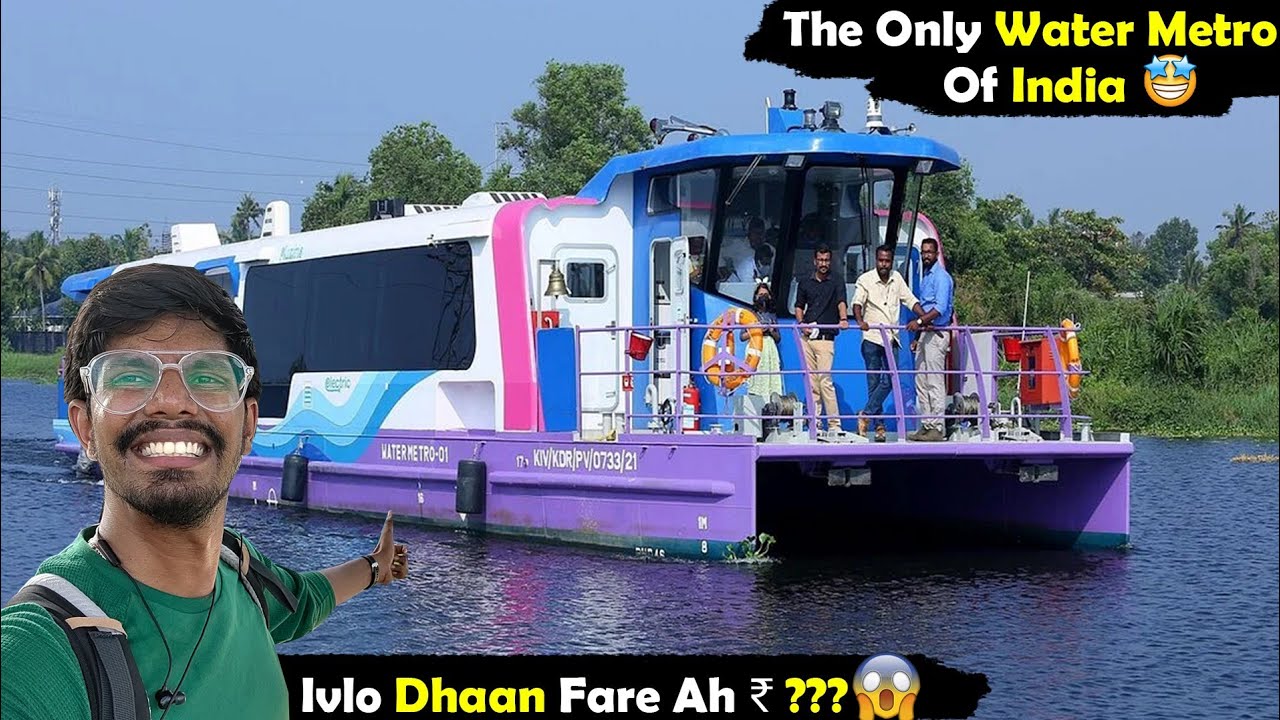 India's First and only metro system in Water ⛵| Kochi Water Metro | Vlog- 204