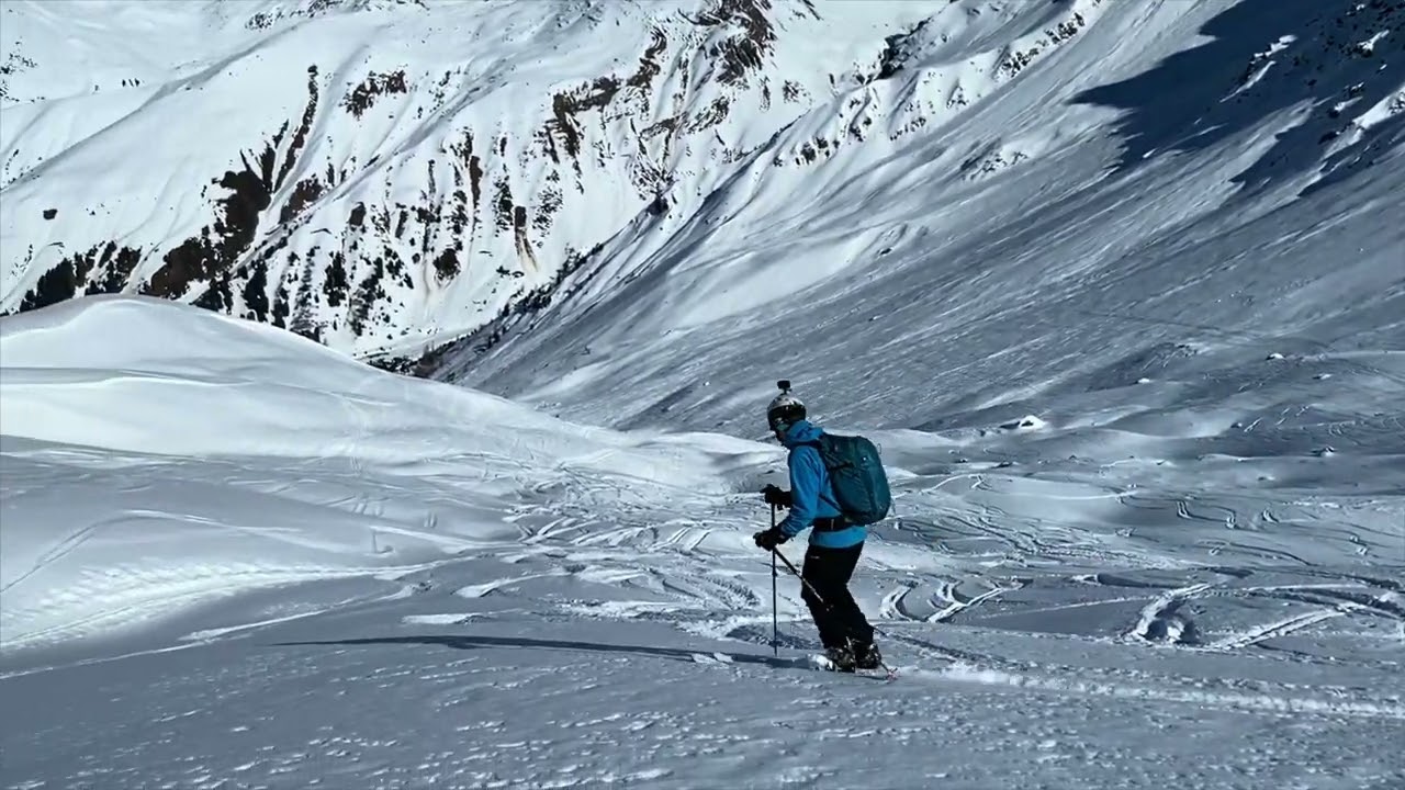 Ski tour up Bülenhorn from Davos Monstein - February 2025