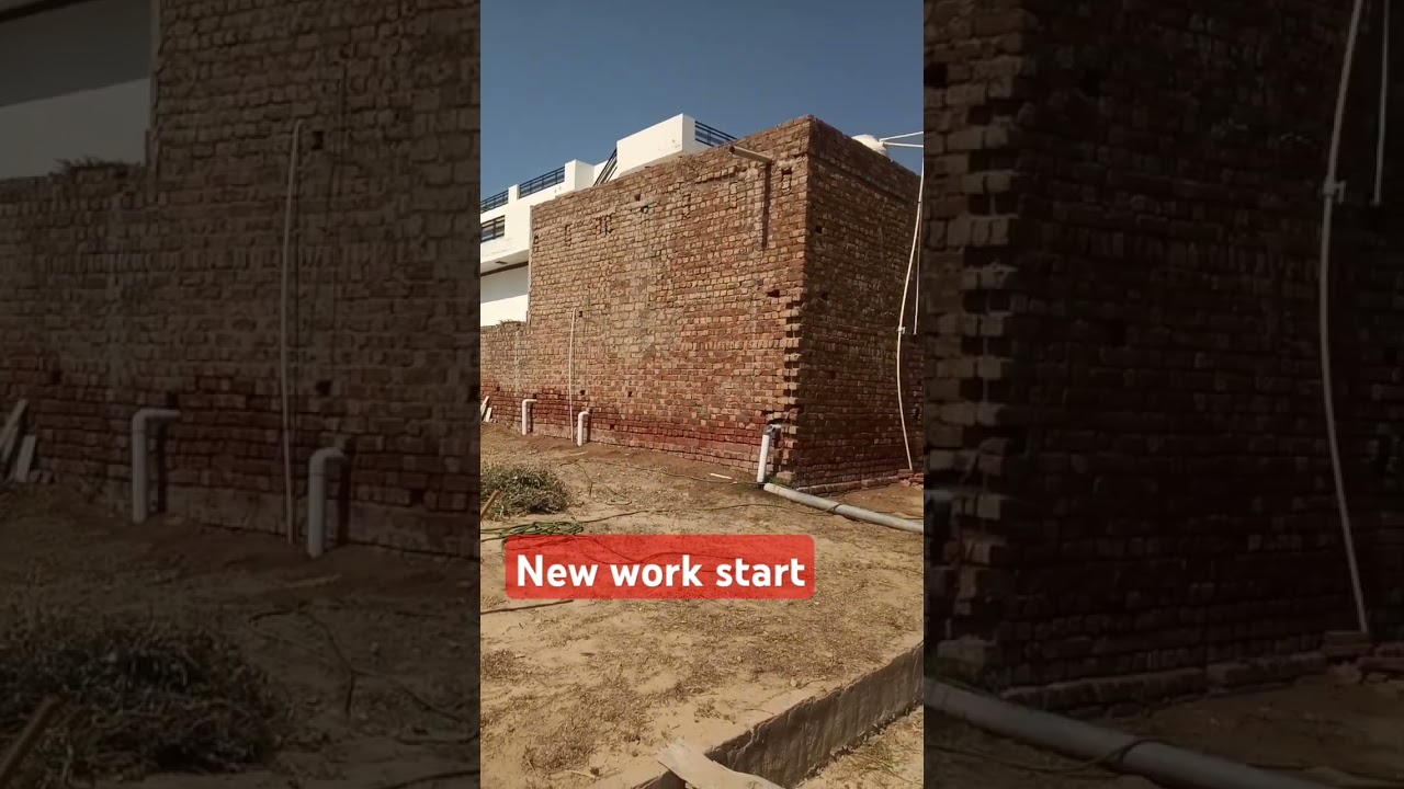 My new work start#village #construction #village construction blog