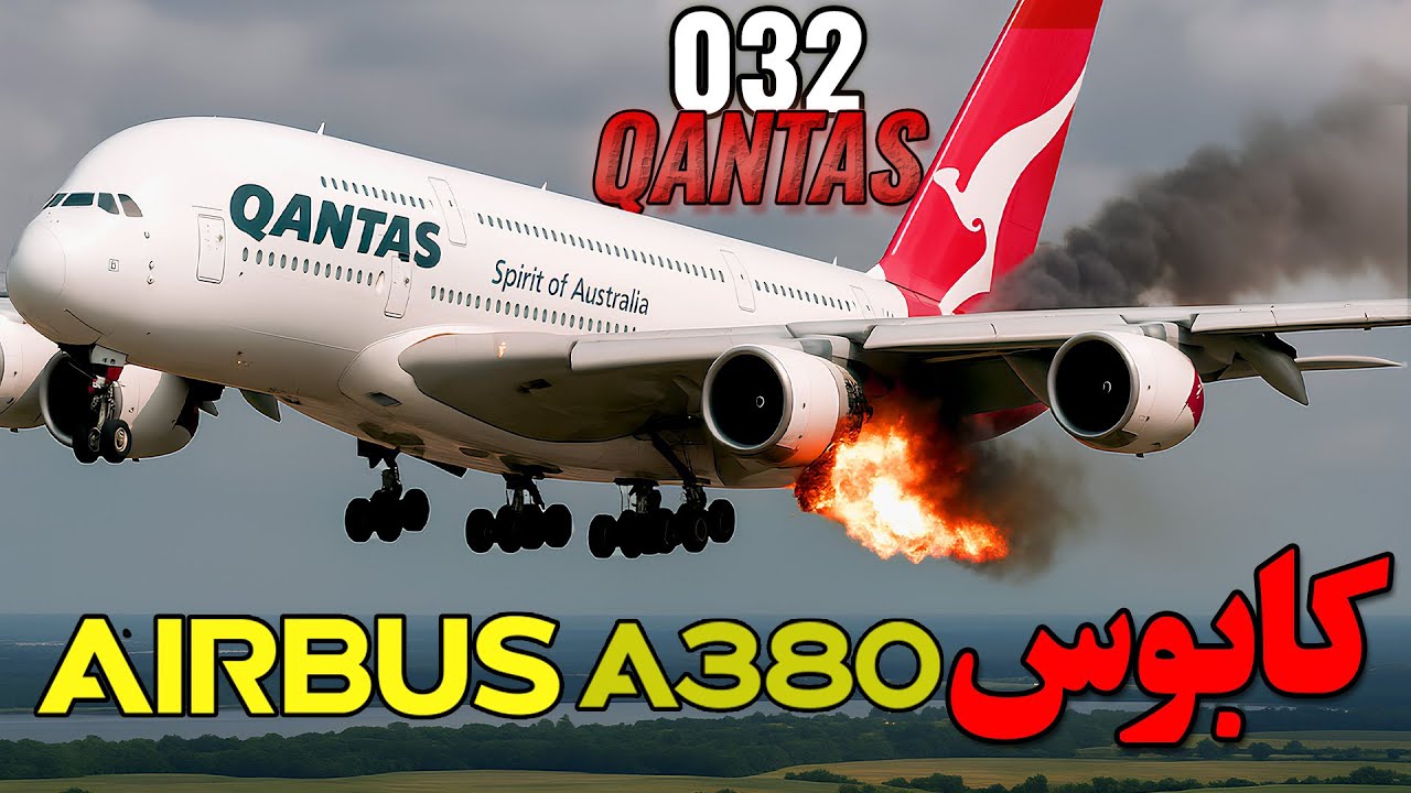 کابوس A380 - غول مسافربری بر فراز سنگاپور | پرواز 032 QANTAS