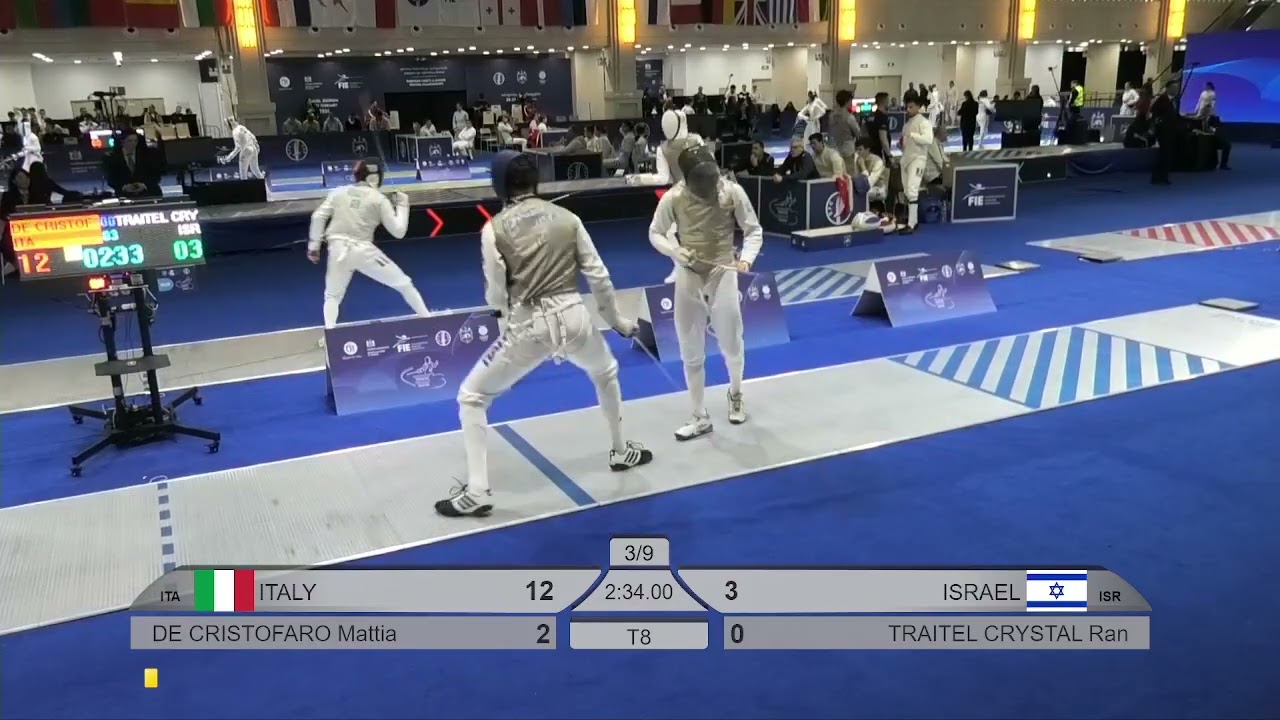 2026 358 T08 01 M F Team Tbilisi GEO Blue ITALY ITA vs ISRAEL ISR