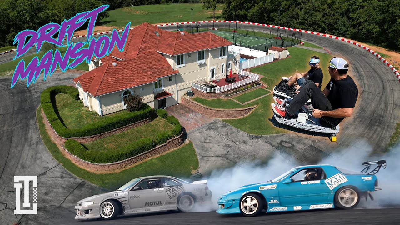 Drift Mansion — это самая крутая гоночная трасса Air BnB, которую они называют Little Talladega.