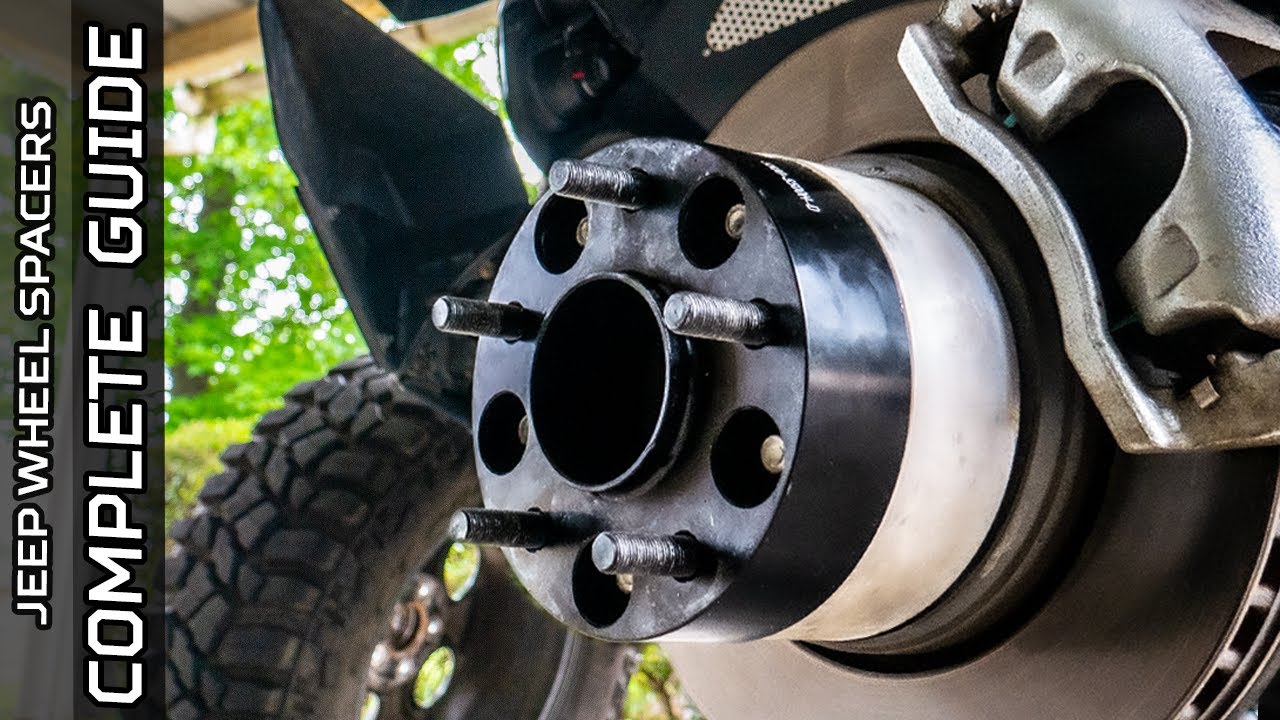 Руководство по КОЛЕСНЫМ ПРОСТАВКАМ для Jeep JL, JT и JK — сравнение размеров, советы по установке...