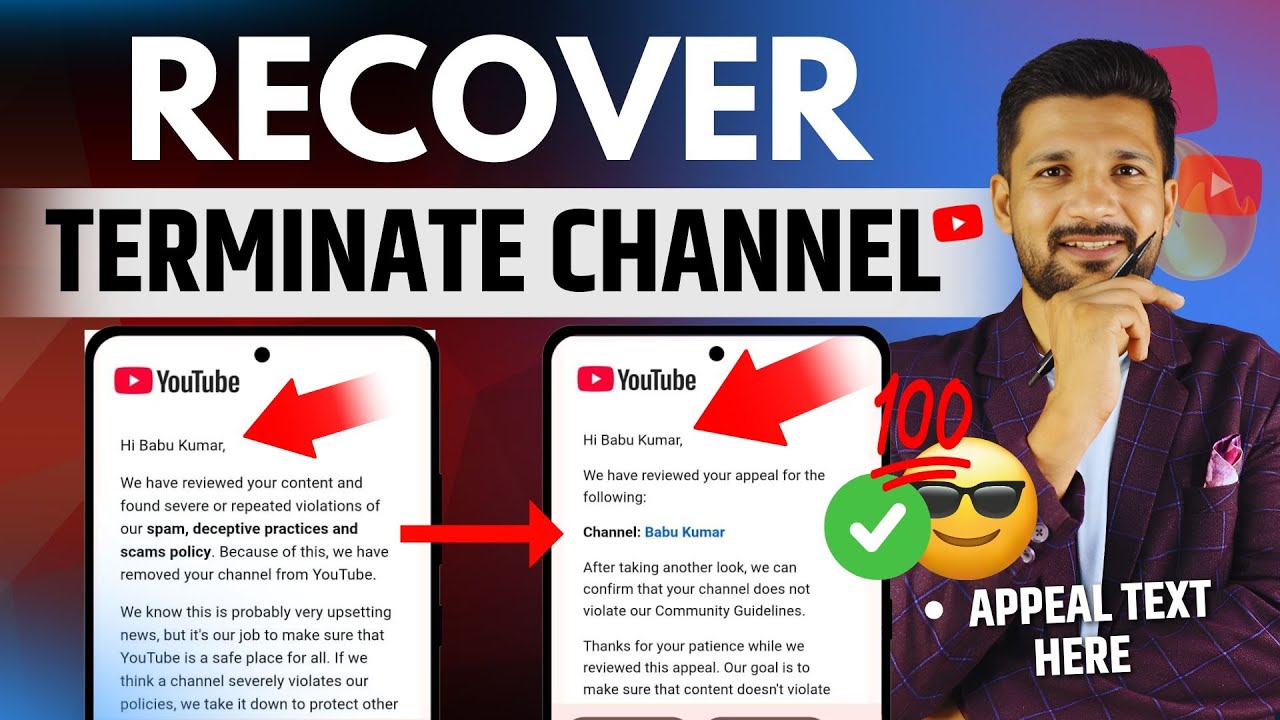 How I Recovered My Terminated YouTube Channel (Full Proof Method) Recover Terminated YouTube Channel