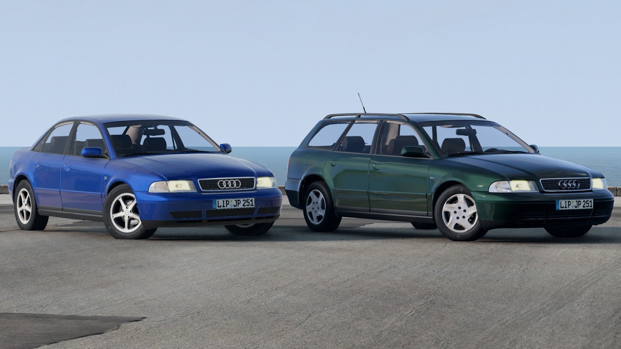 Audi A4 B5 (2000) in BeamNG #973