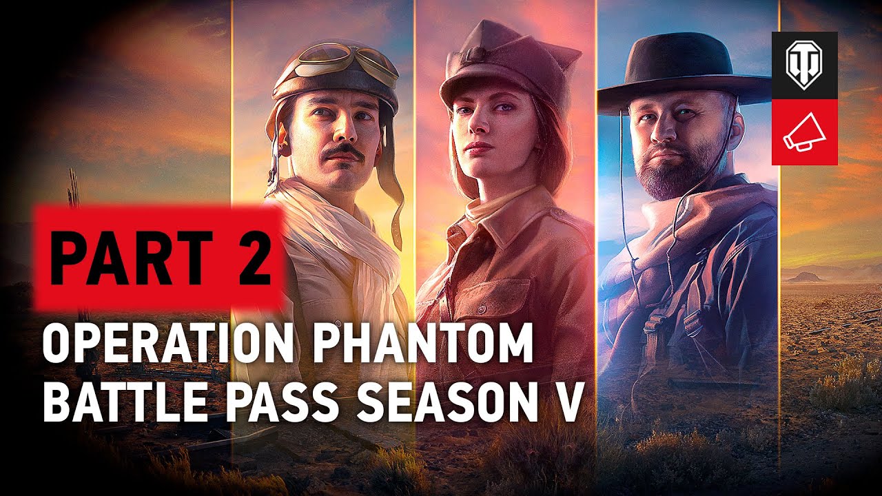 World of Tanks Battle Pass Season V: Operation Phantom, Part 2