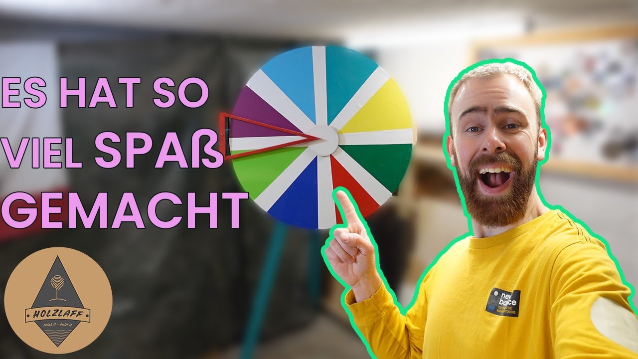 Wir BAUEN das coolste DIY GL&Uuml;CKSRAD auf YOUTUBE!