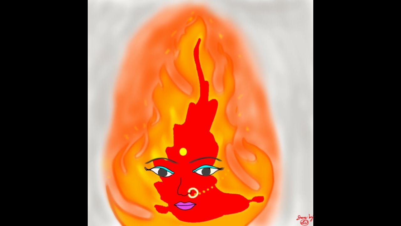 Fire art work in ibis paint x# Shorts