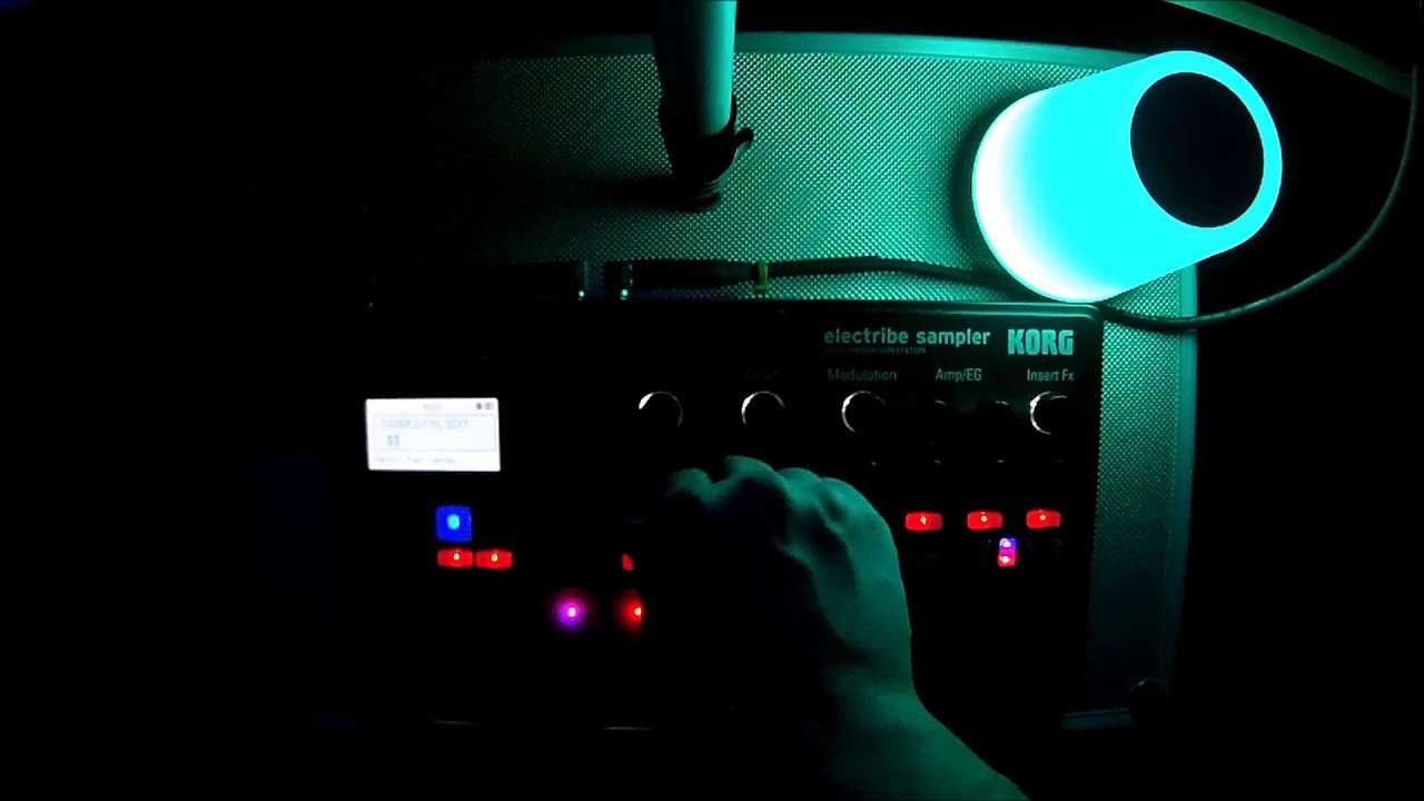 korg electribe 2 sampler live session ambient minimal jam 