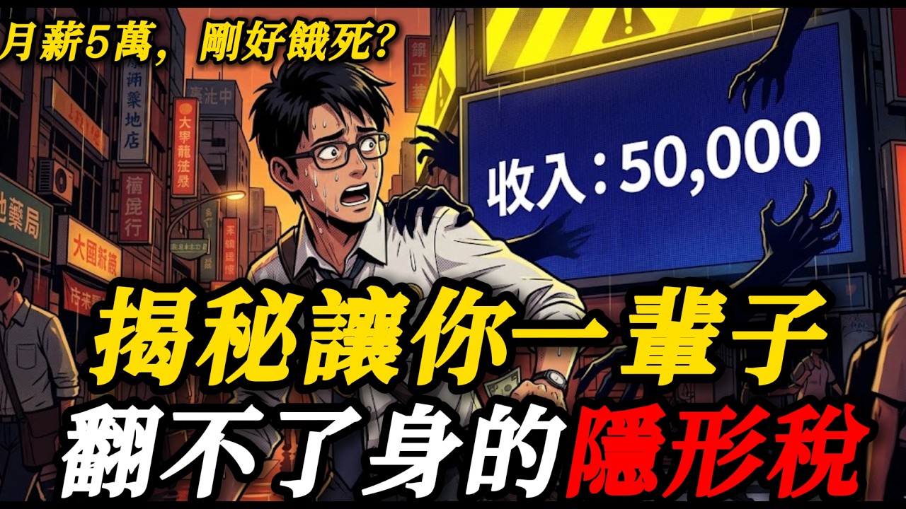 為什麼月薪 5 萬在臺灣正淪為“新底層”？揭秘讓你一輩子翻不了身的“精緻窮”陷阱