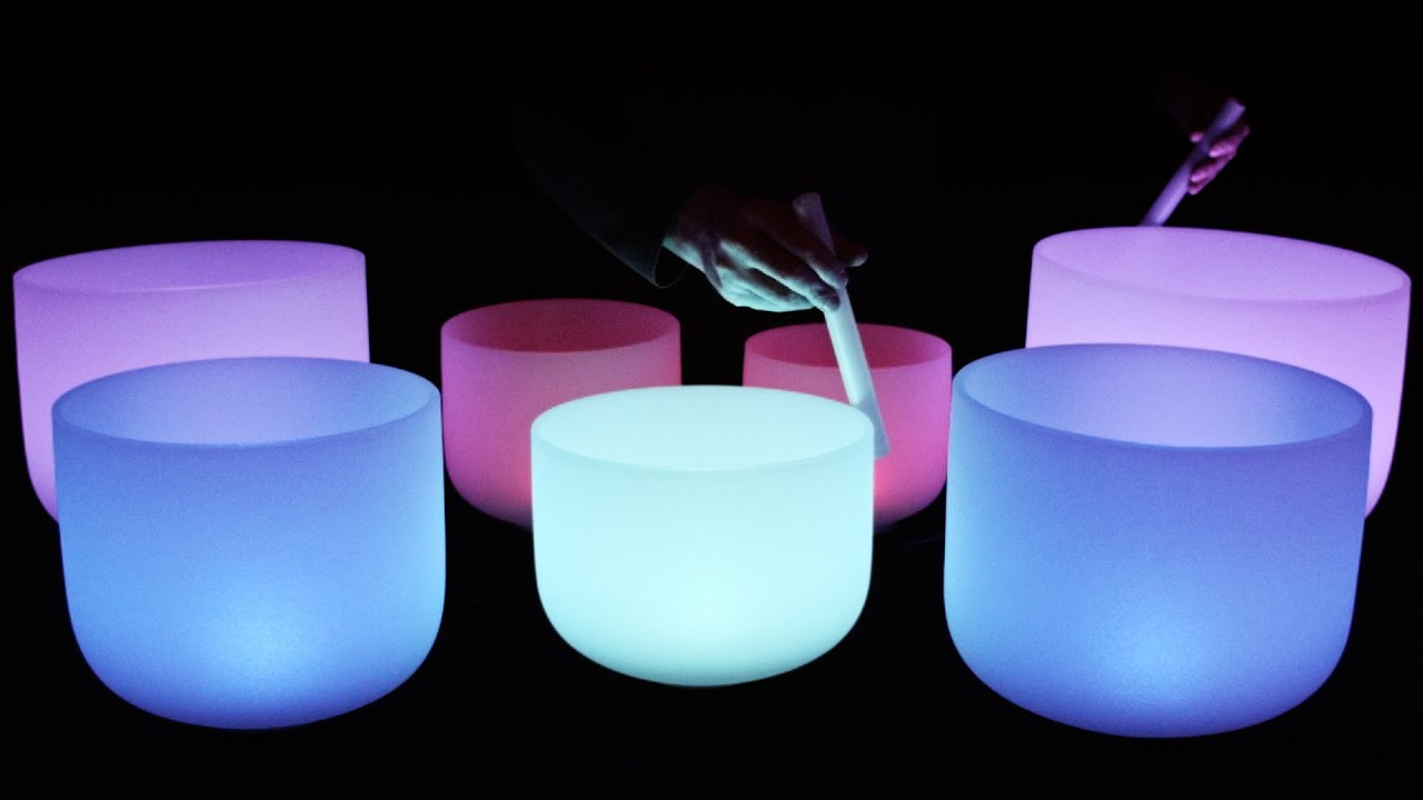 Full Moon Healing - Crystal Singing Bowls Healing Sound Bath 432Hz