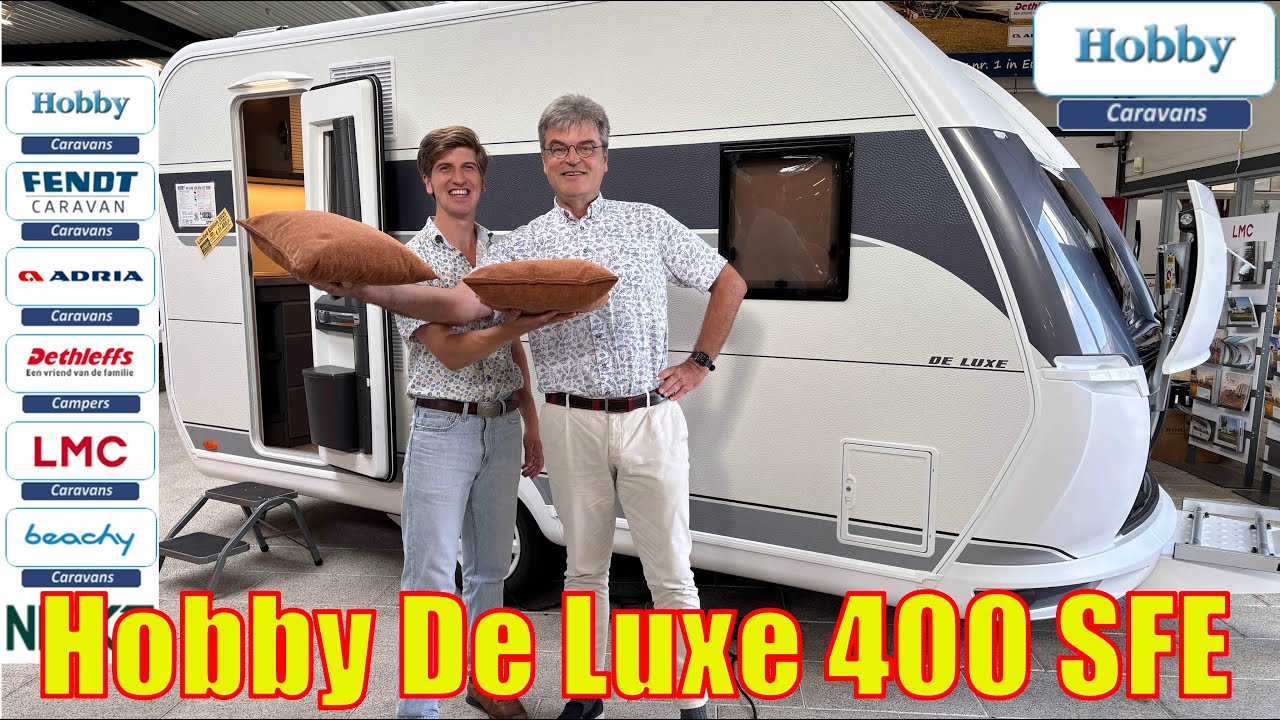 Hobby De Luxe 400 SFE 2026 nu met € 3784,= korting bij Meerbeek Caravans & Campers