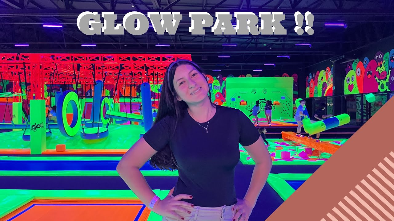 Um dia no GLOW PARK comigo !! 