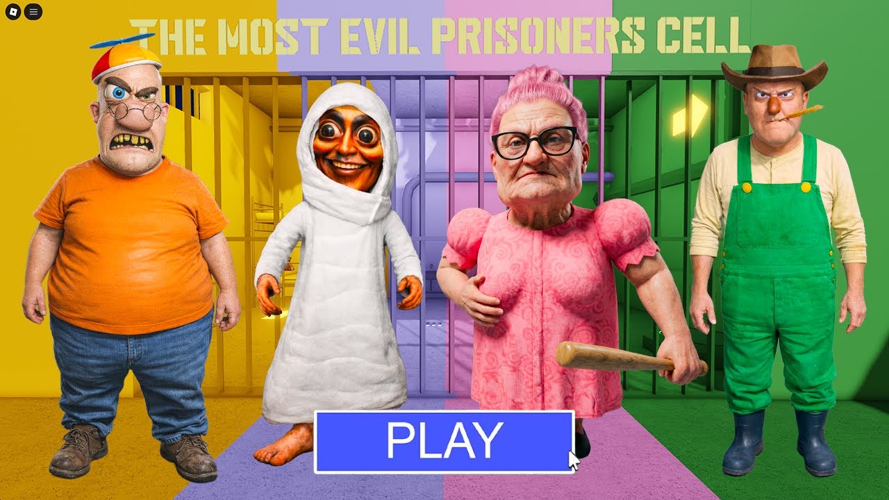MR SPRINKLES VS TUNG TUNG GRANDMA VS BARRA GRANNY VS MR RANDY? SCARY OBBY All Bosses Gameplay