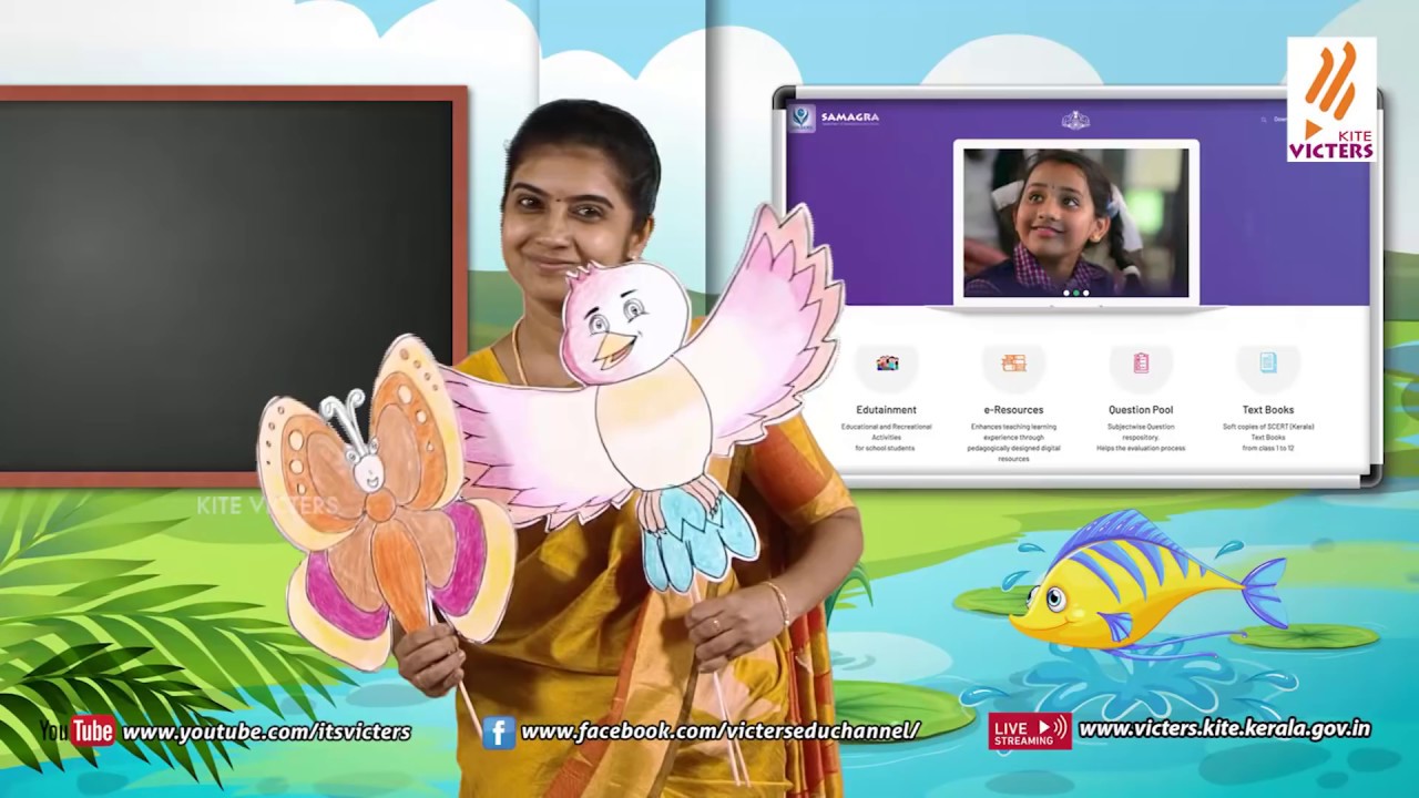 KITE VICTERS STD 2 English Class 01 (First Bell-ഫസ്റ്റ് ബെല്‍)