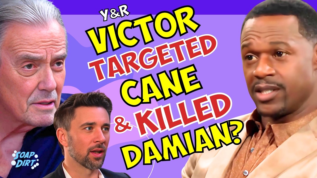 Young and the Restless: Victor Tried to Kill Cane & Got Damian Instead? | Soap Dirt
