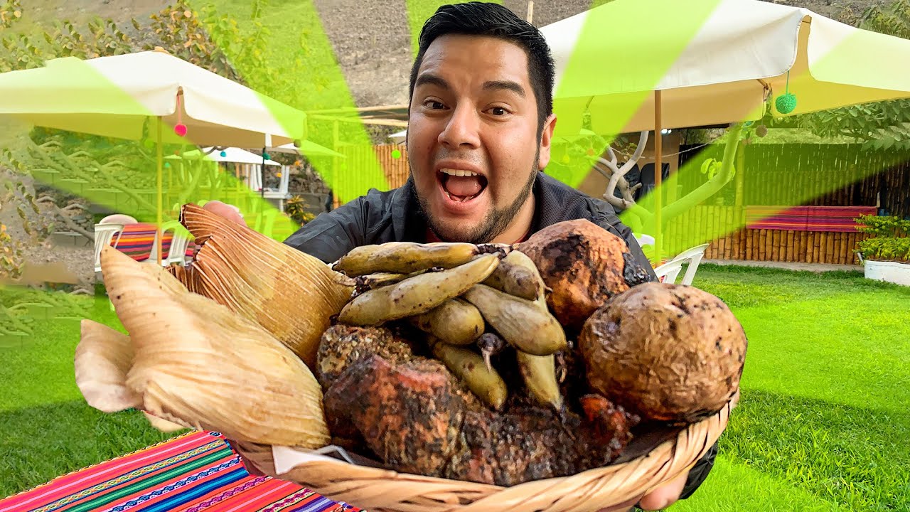 Una PACHAMANCA A LA PIEDRA🪨 ¿Qué tan buena es? | @guiadebolsilloo