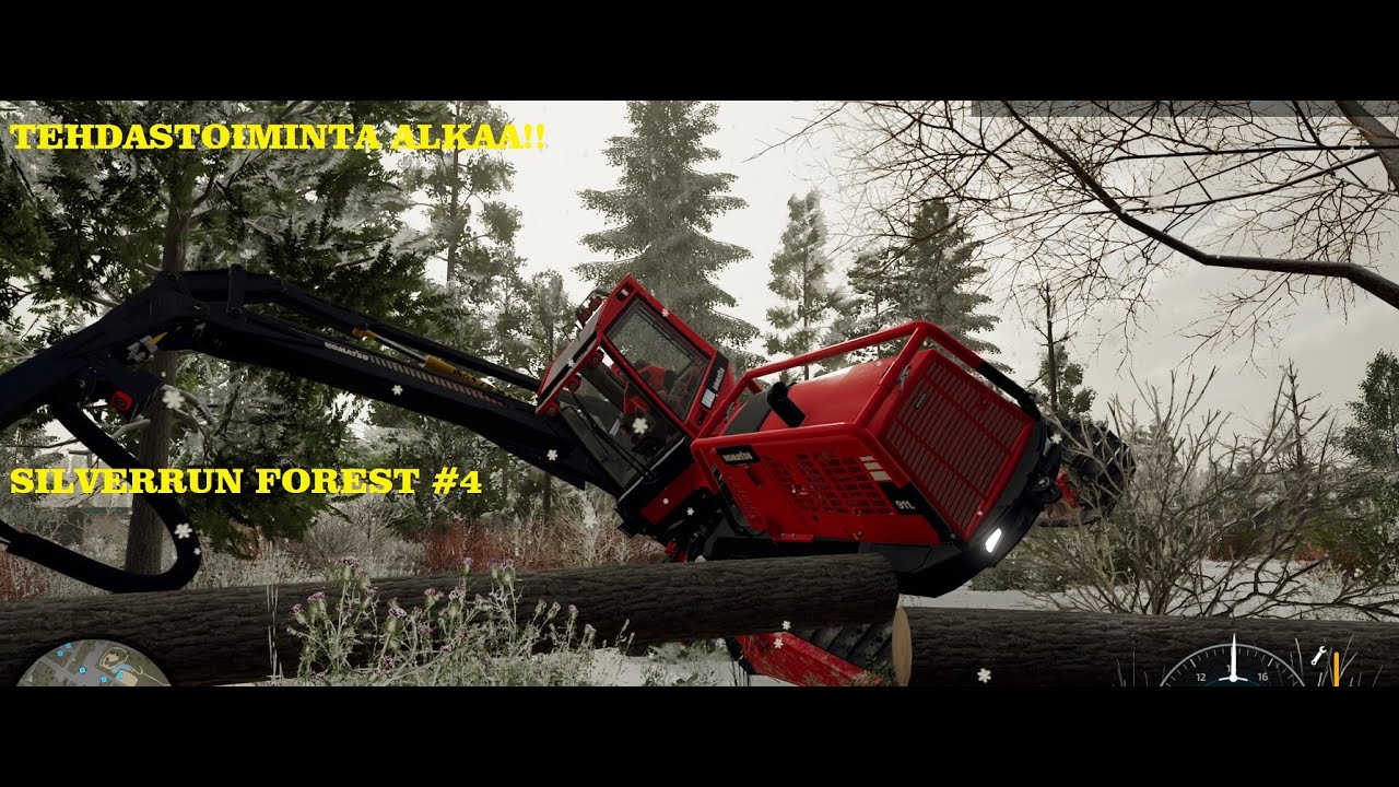 TEHDASTOIMINTA ALKAA! - SILEVERRUN FOREST #4 - PLATINUM EXPANSION #fs22 #fs22suomi
