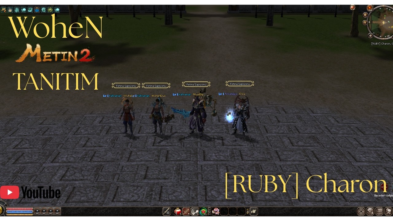 WoheN-Metin2 Hesap Tanıtımı l [Ruby]  Charon Bölüm1# #metin2 #metin2ruby #metin2tr #mmorpg #gaming
