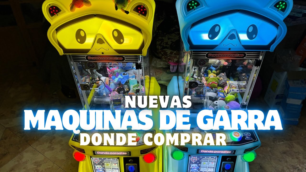 Panda Paradise la nueva maquina de garra caza peluches | Donde comprar