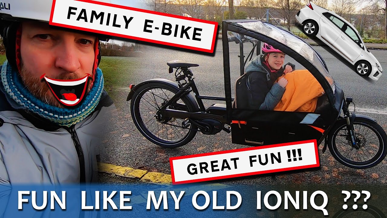 Is A Family E-Bike FUN Like My Old IONIQ Electric???