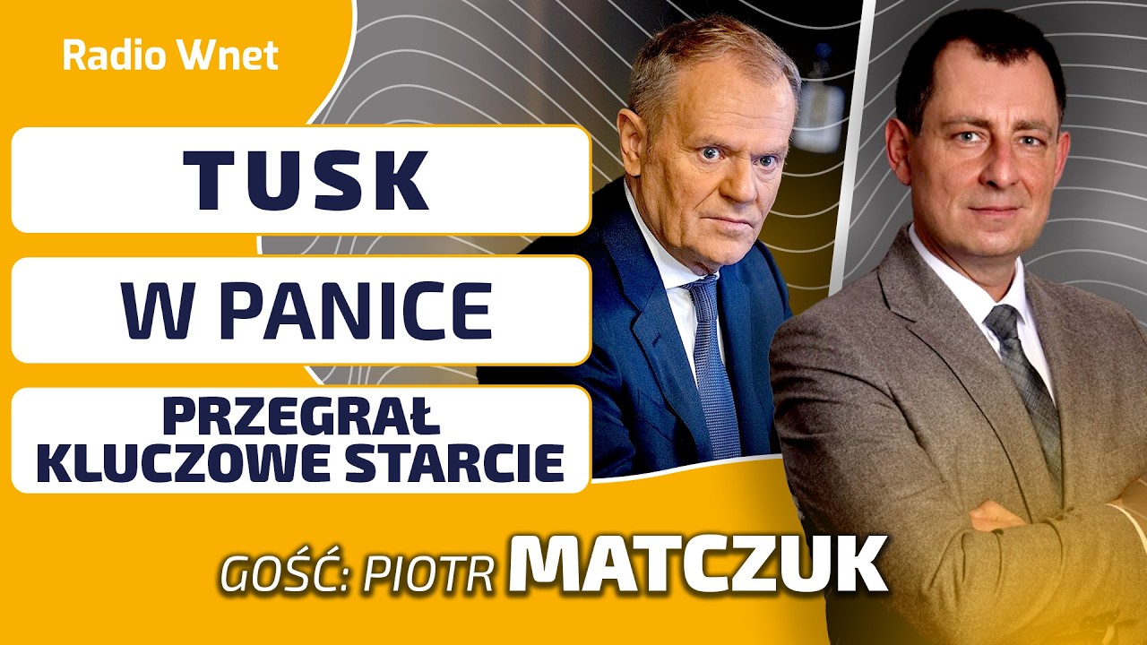 TUSK W PANICE! Przegrał kluczowe starcie. 