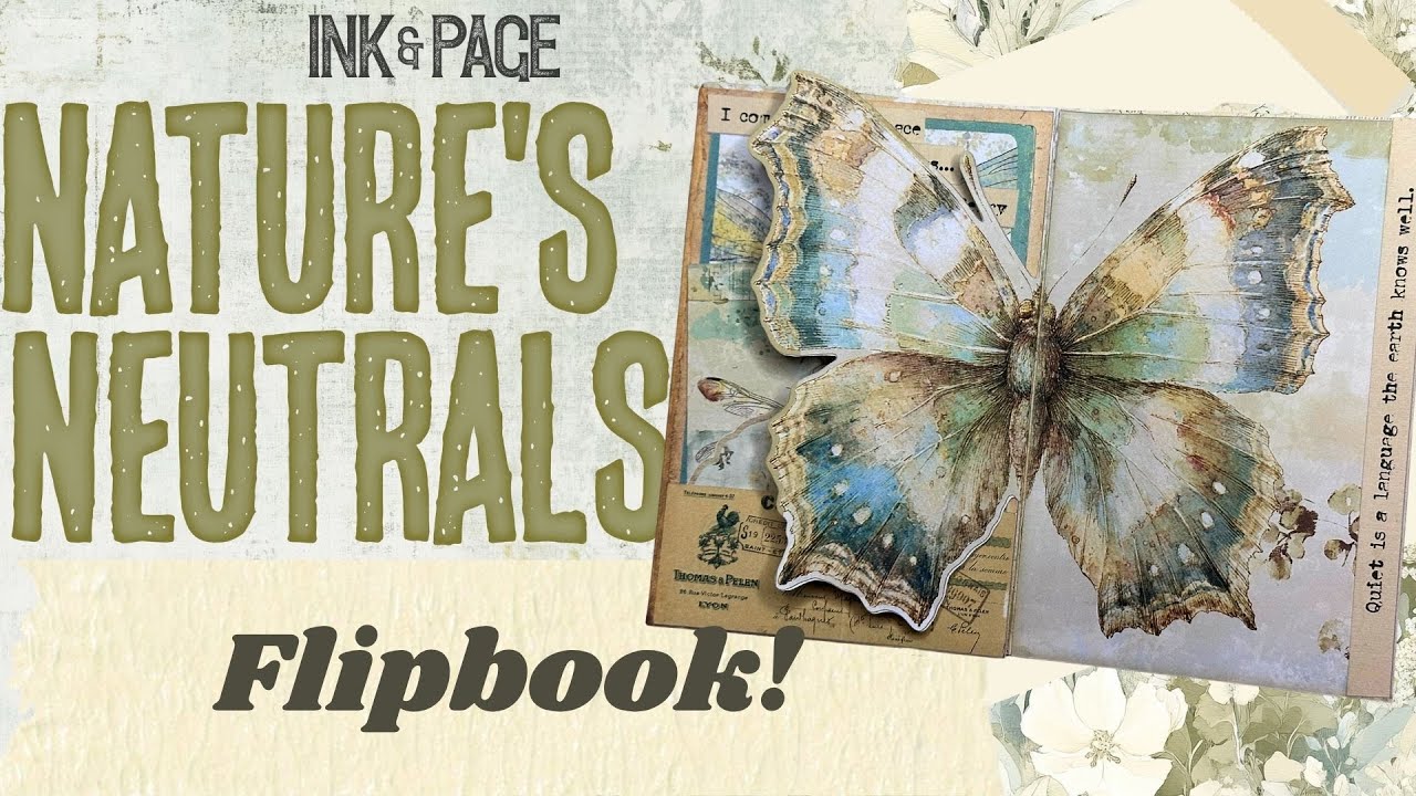 Nature's Neutrals Flipbook | Easy Nature Folio Project | Printable | Ink and Page