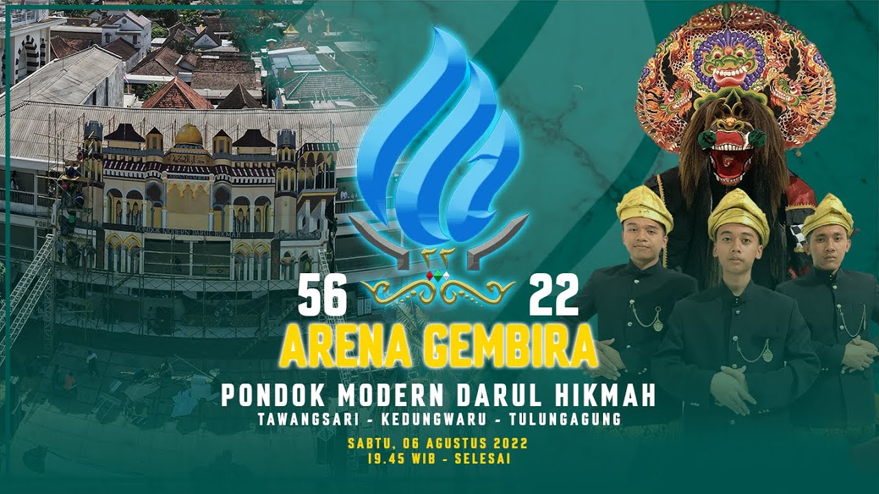 ARENA GEMBIRA 5622 | AZ ZAAHIR IMPHARISABLE GENERATION | PONDOK MODERN DARUL HIKMAH