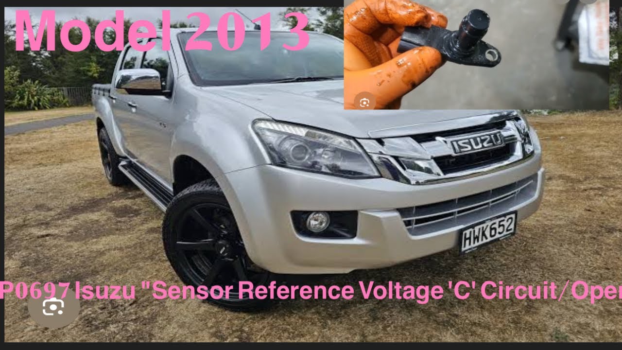 P0697 & P0335 on an Isuzu means 