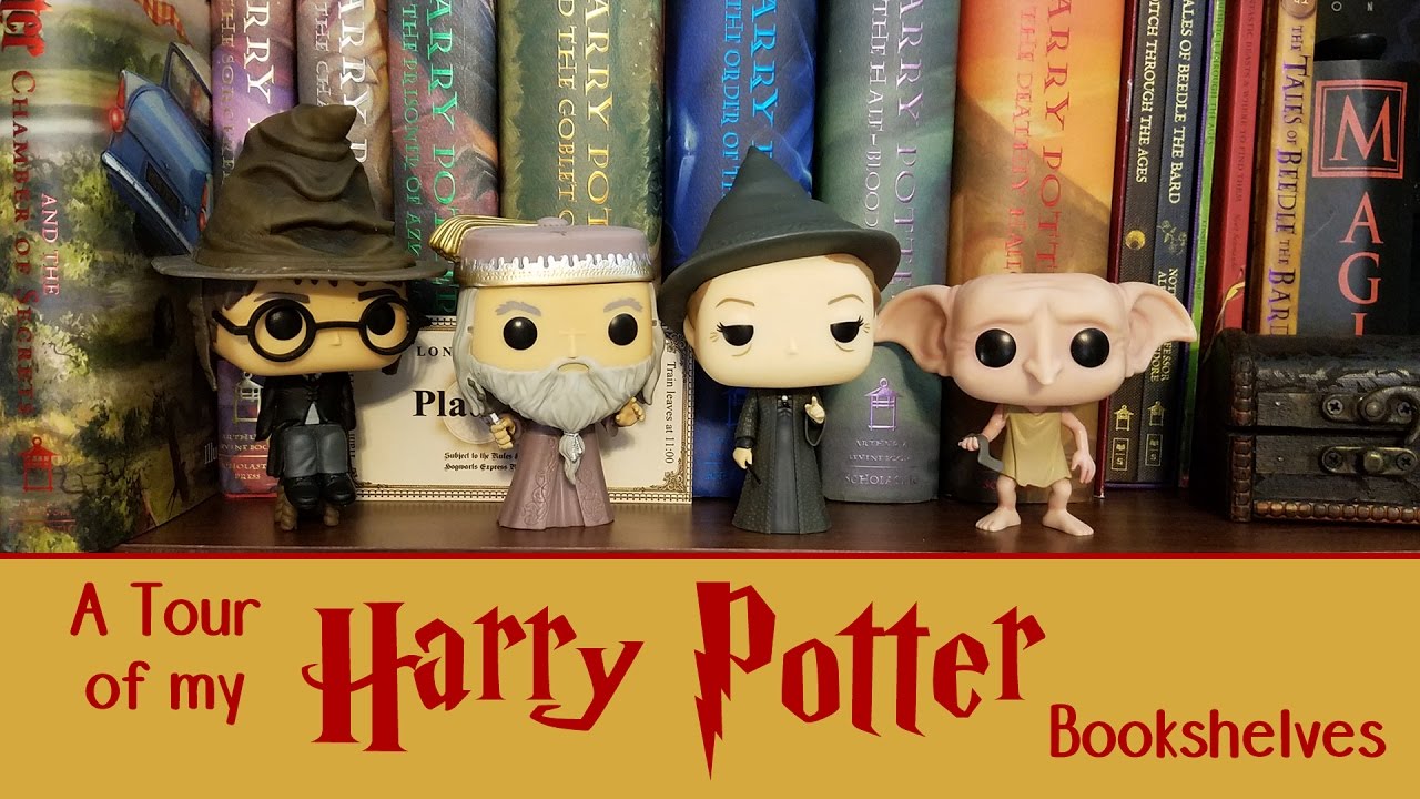 My Harry Potter Bookshelf Tour