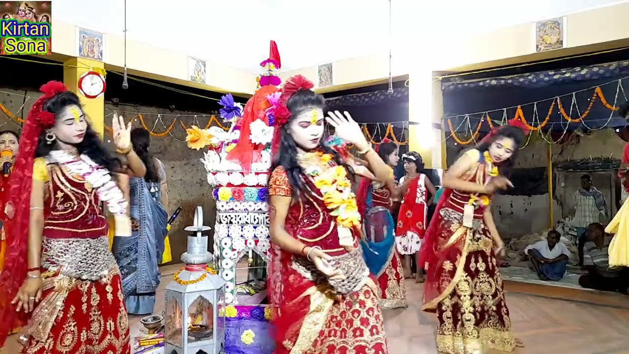 Tip tip barsa pani song in Radha nam. Khirpai dal. #kirtansona