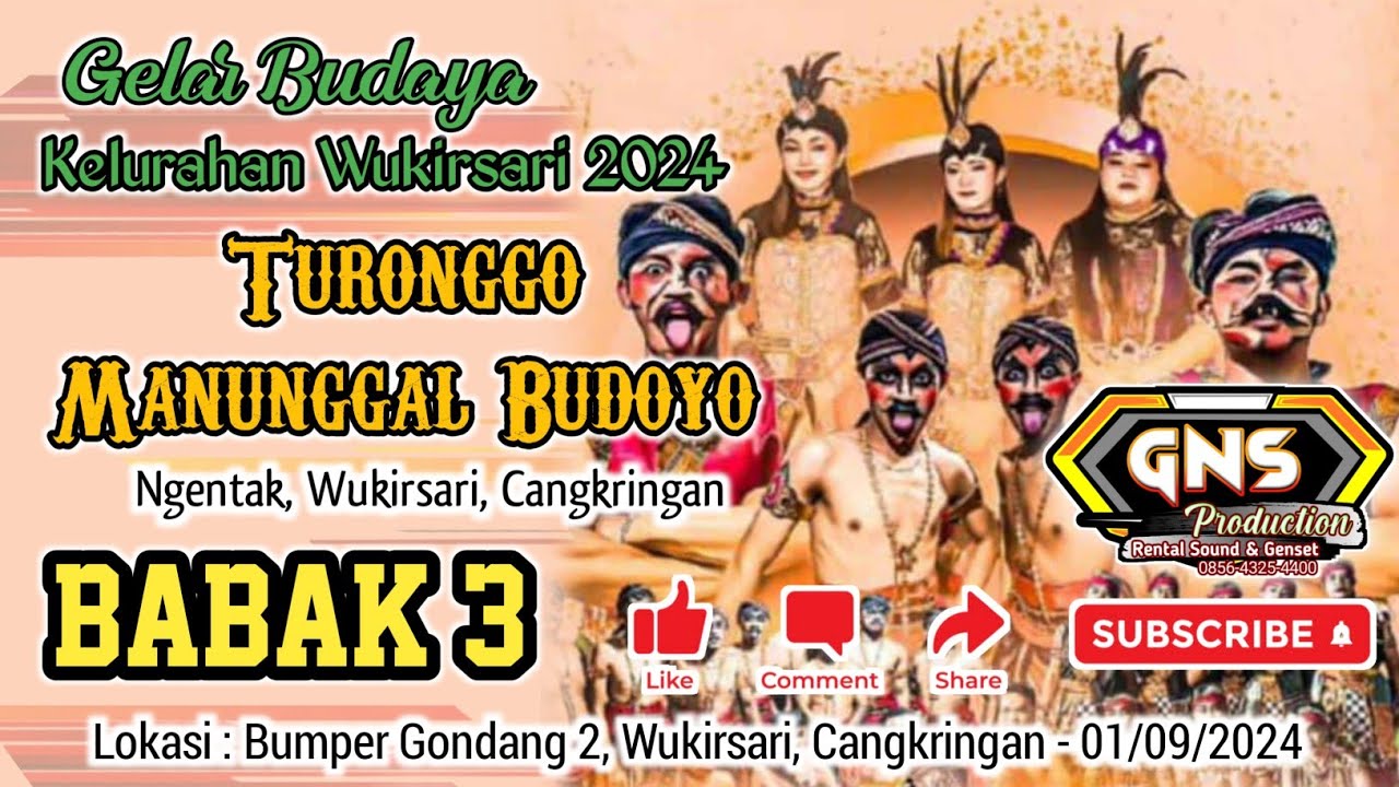 Babak  3 Turonggo Manunggal Budoyo - Ngentak - Live Gondang 2, Wukirsari Cangkringan - 01/09/2024