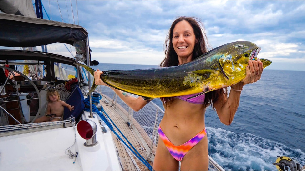 BOAT LIFE: BIG FISH & BIG PROBLEMS... Sailing Indonesia | Ep 363
