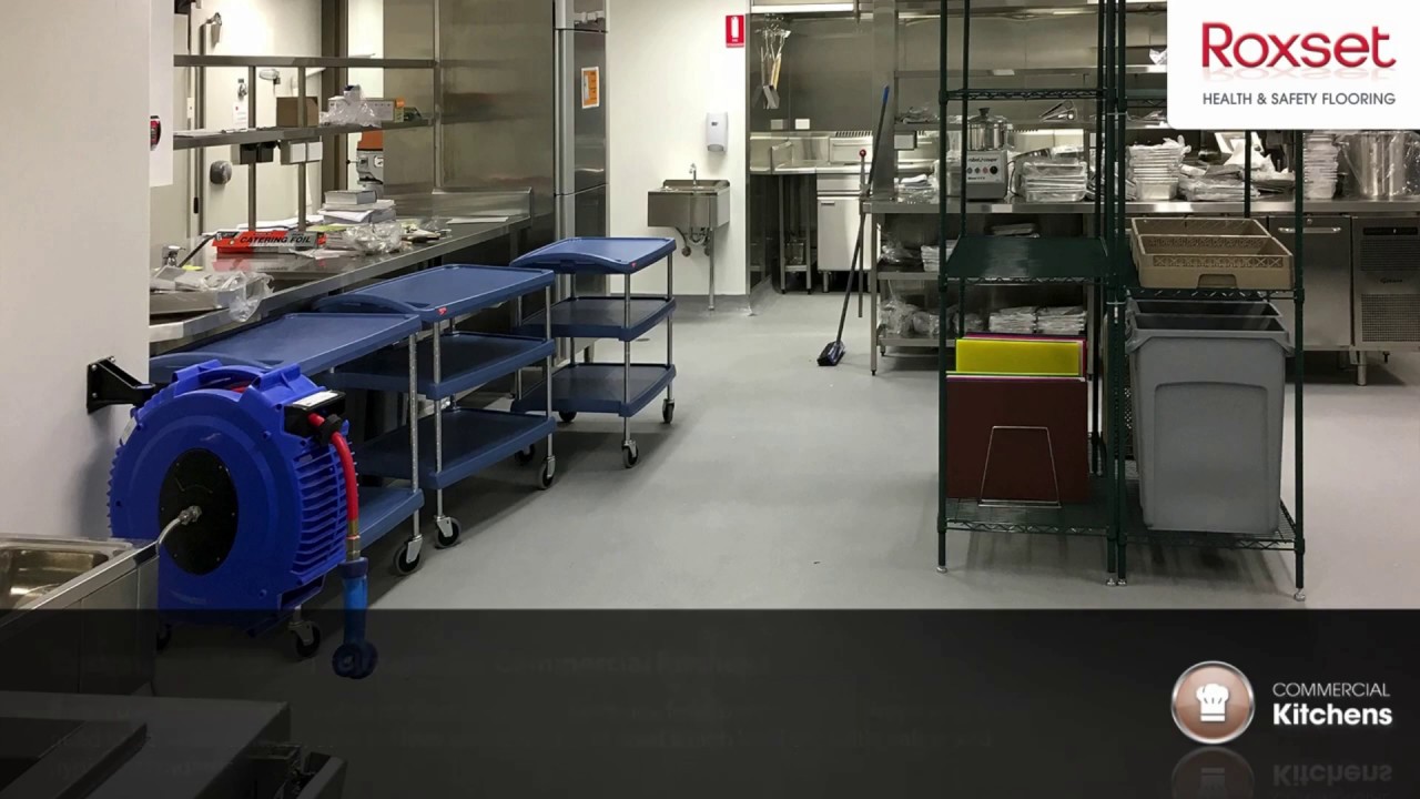Commercial Kitchen Epoxy Flooring Solutions for the Food & Beverage Industry.