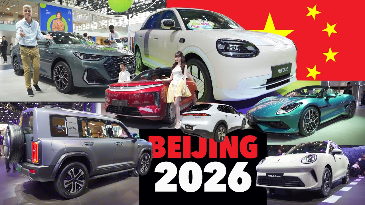 Sal&oacute;n de Beijing 2026: las novedades de la industria china