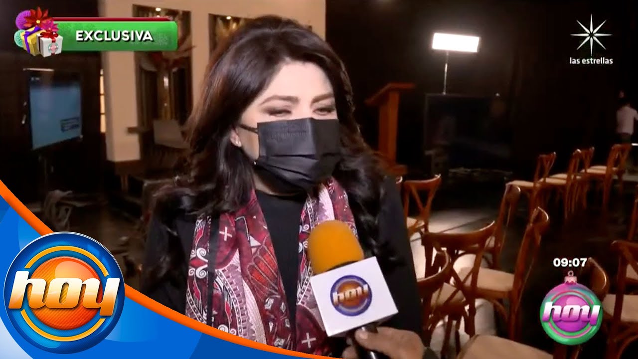 Victoria Ruffo reacciona a la supuesta ruptura de su hijo Jos&eacute; Eduardo y Eugenio Derbez | Hoy